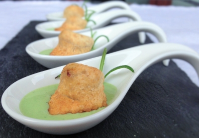 Tortellini fritti ripieni di Capocollo di Calabria DOP e formaggio cremoso