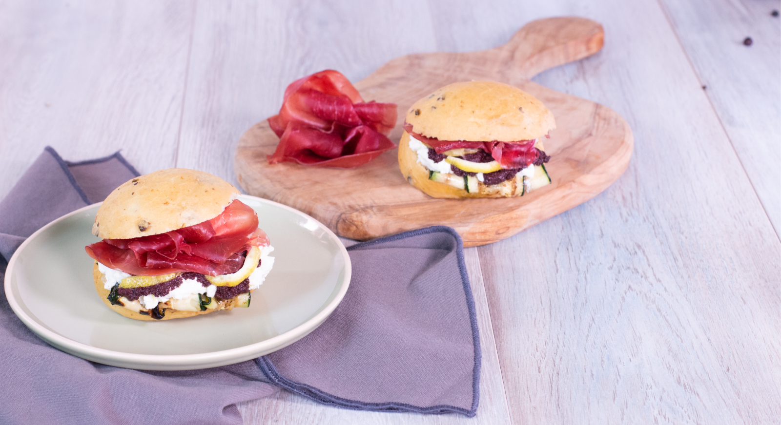 PANE ALLE OLIVE con Bresaola della Valtellina IGP