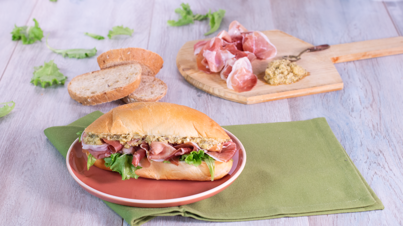 CIABATTINA con Prosciutto di Carpegna DOP