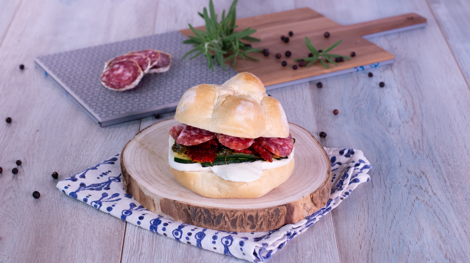 PANE AL BURRO con Salame Brianza DOP