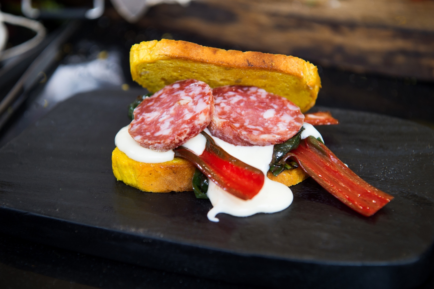 IL BRIANZOLO | Panino con SALAME BRIANZA DOP