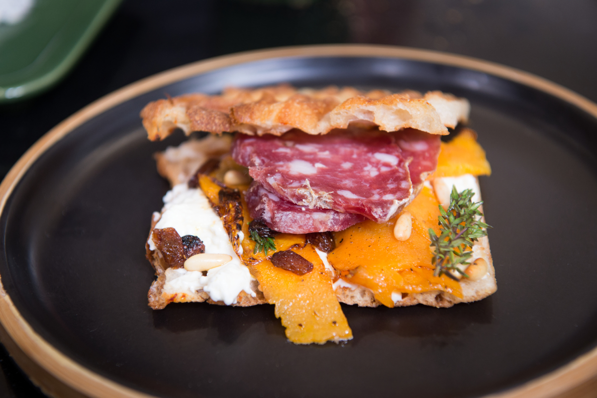 OLTRE | Panino con SALAME DI VARZI DOP