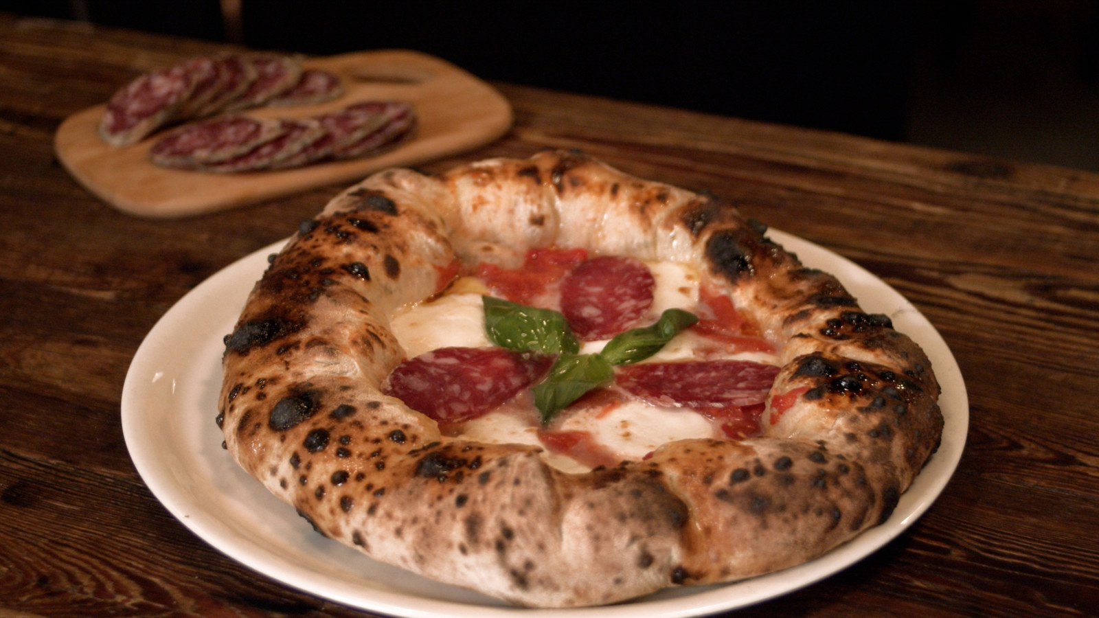 PIZZA con SALAME FELINO IGP