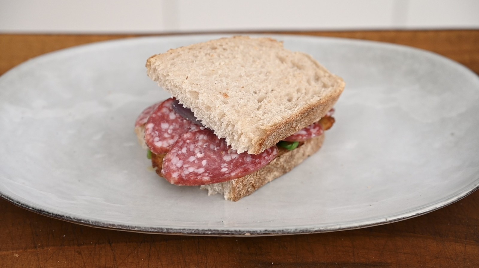 Panino con Salamini Italiani alla Cacciatora DOP