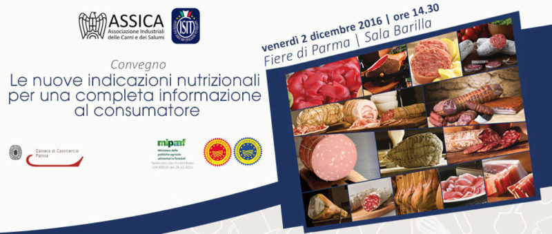 Convegno ISIT ASSICA: le nuove indicazioni nutrizionali per una completa informazione al consumatore