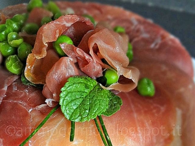 Cupola di riso con Prosciutto di San Daniele DOP