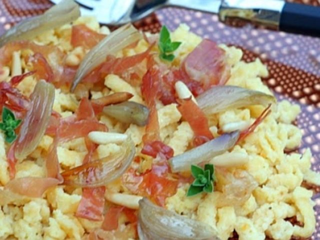 Passatelli con scalogno e Culatello di Zibello DOP
