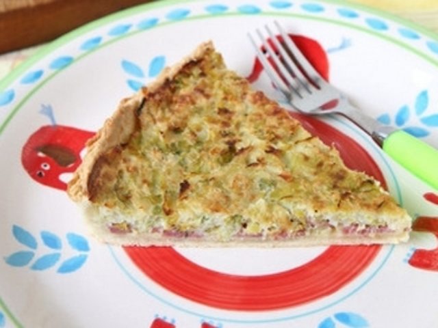 Torta salata con porri e Soppressata di Calabria DOP