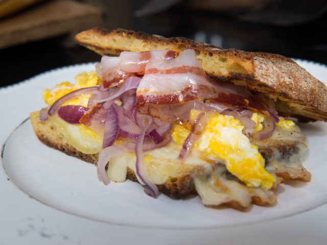 PANCHO VILLA | Panino con PANCETTA DI CALABRIA DOP