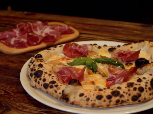 PIZZA con COPPA DI PARMA IGP