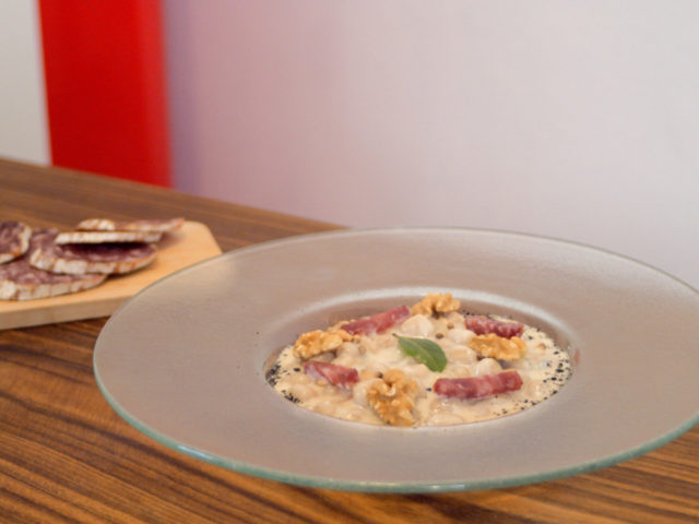 PERLE DI PATATE con SALAME BRIANZA DOP