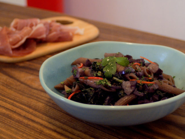 PENNE con PROSCIUTTO TOSCANO DOP