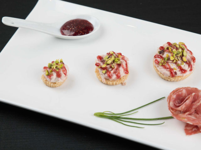 Mini cheesecake alla Finocchiona IGP