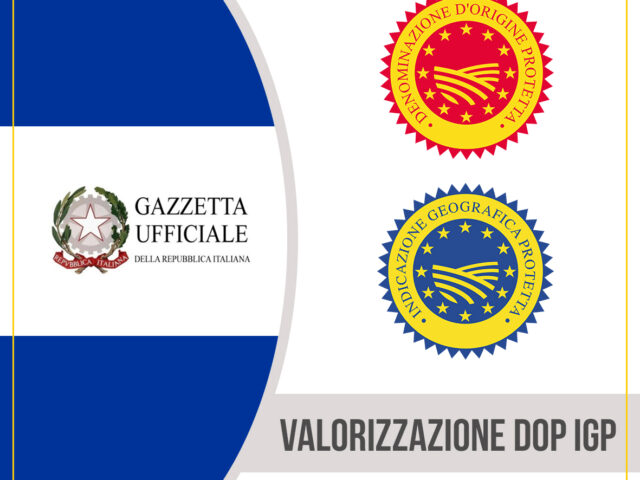 MASAF: ATTESO IL PROVVEDIMENTO ATTUATIVO PER LA MISURA DA 25 MILIONI PER LA VALORIZZAZIONE DELLE DOP-IGP