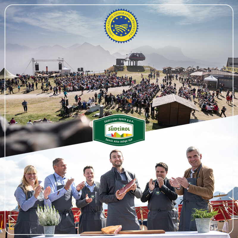 LA FESTA DELLO SPECK ALTO ADIGE PER LA PRIMA VOLTA A PLAN DE CORONES