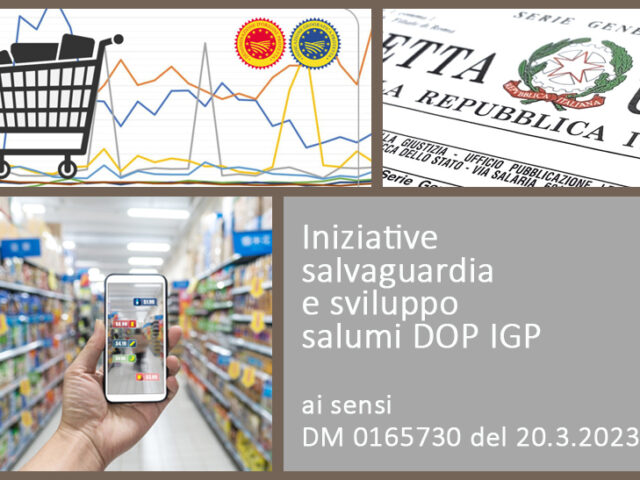 INIZIATIVE PER LA SALVAGUARDIA E SVILUPPO SALUMI DOP E IGP