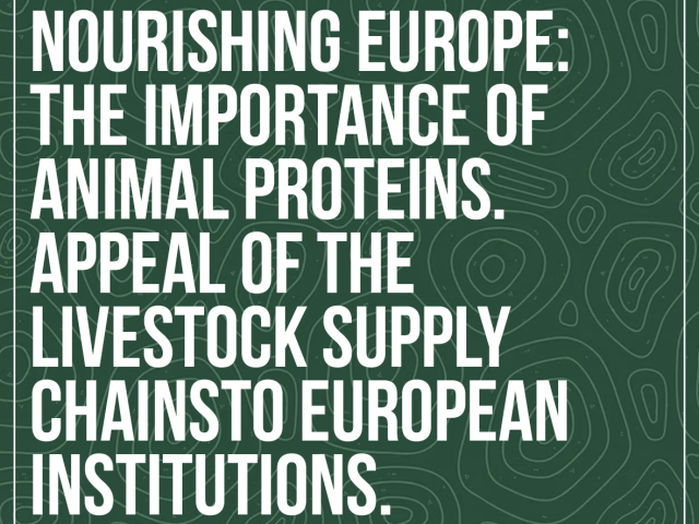 NUTRIRE L’EUROPA: L’IMPORTANZA DELLE PROTEINE ANIMALI. L’INTERESSE DELLE FILIERE ZOOTECNICHE PER LE IMPRESE EUROPEE