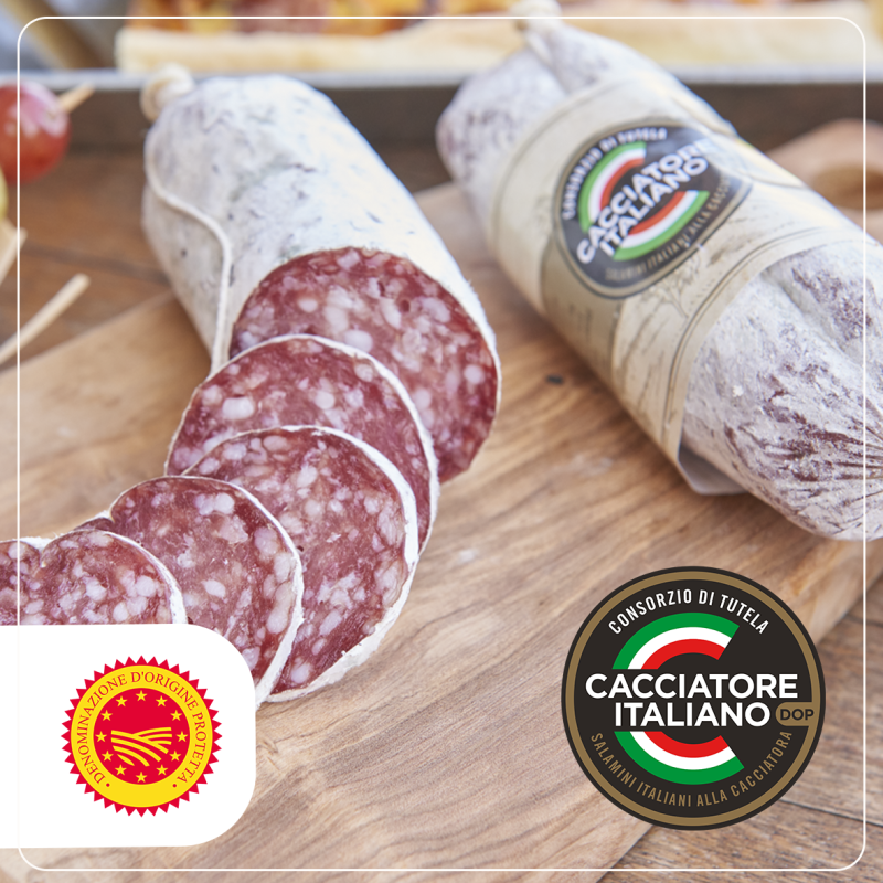 SALAMINI ITALIANI ALLA CACCIATORA DOP: NEL 2024 TIENE LA PRODUZIONE CERTIFICATA E CRESCE A DOPPIA CIFRA L’AFFETTATO
