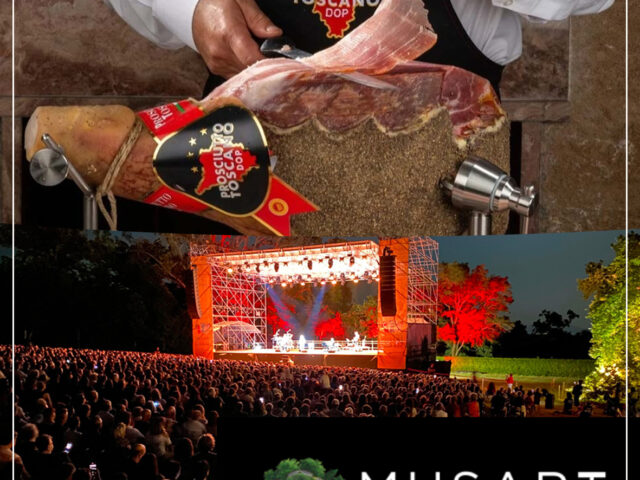 MUSART FESTIVAL 2025: LA GRANDE MUSICA AL PARCO MEDICEO DI PRATOLINO IN COLLABORAZIONE CON IL CONSORZIO DEL PROSCIUTTO TOSCANO