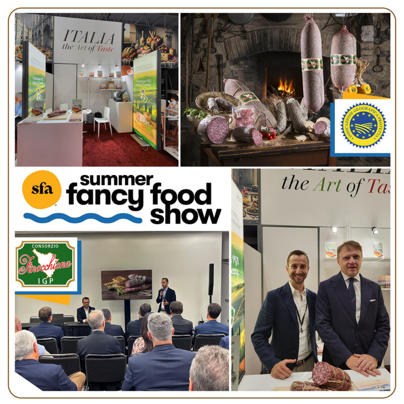 GRANDE SUCCESSO PER IL CONSORZIO DELLA FINOCCHIONA IGP AL SUMMER FANCY FOOD DI NEW YORK