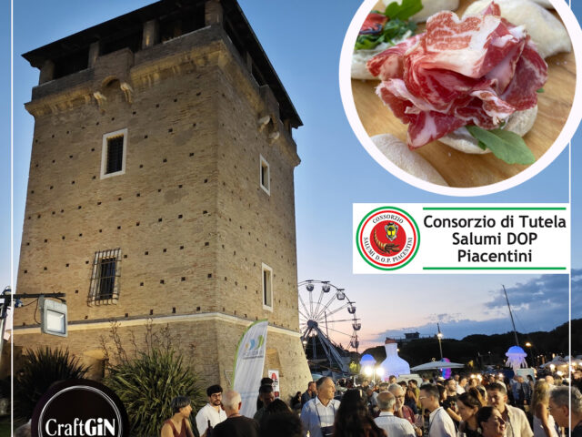 I SALUMI PIACENTINI DOP PROTAGONISTI  AL CRAFT GIN SUMMER FEST  NELLA PRIMA TAPPA DI TRAMONTO DIVINO 2025
