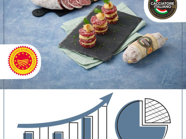 SALAMINI ITALIANI ALLA CACCIATORA DOP: POSITIVI I PRIMI 6 MESI 2025