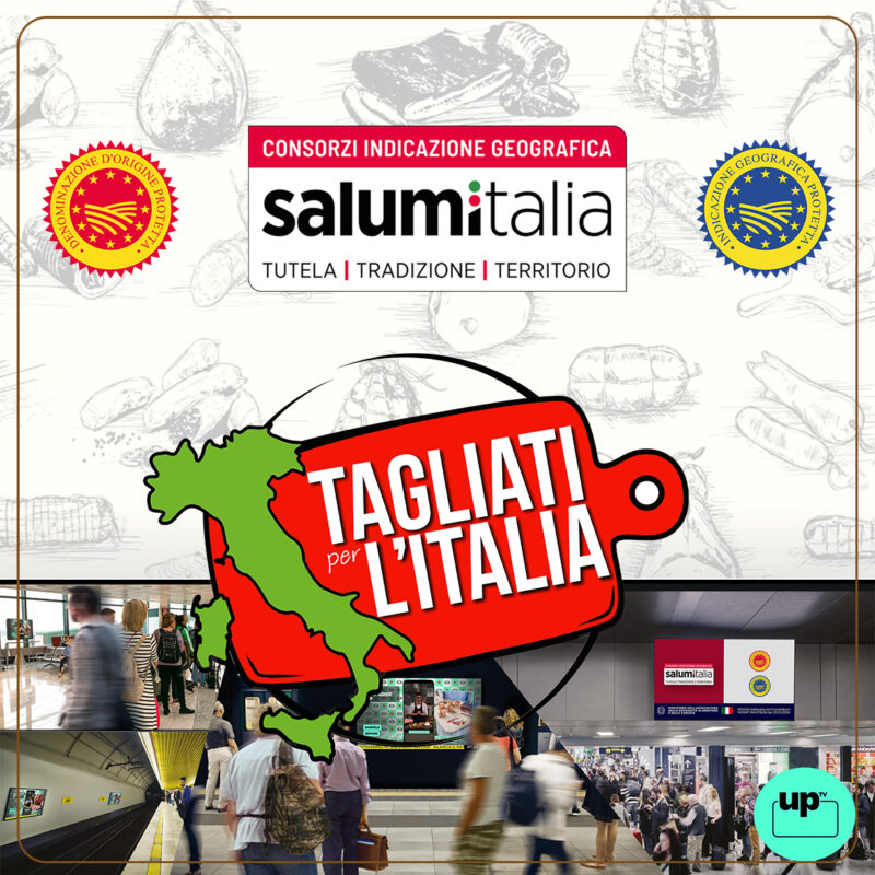 AL VIA IL PROGETTO “TAGLIATI PER L’ITALIA”: I SALUMI DOP E IGP PROTAGONISTI NEI PRINCIPALI AEROPORTI E STAZIONI METRO ITALIANI