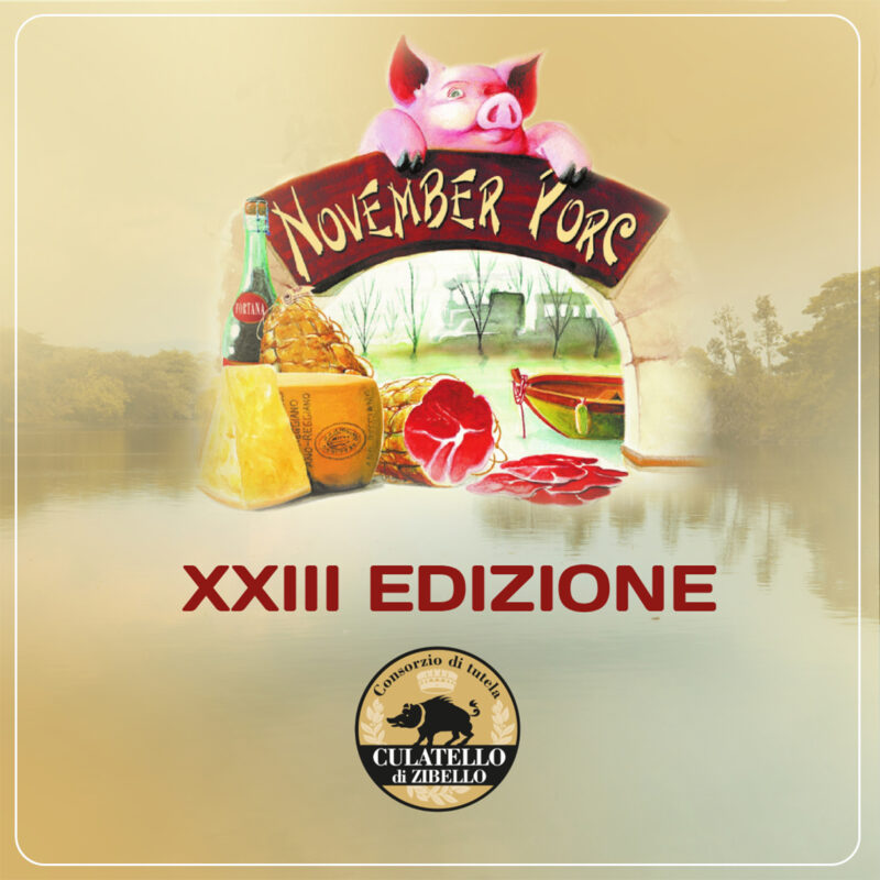 IL CONSORZIO DI TUTELA DEL CULATELLO DI ZIBELLO DOP SPONSOR DEL NOVEMBER PORC 2025