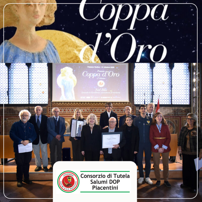 NEL BLU DELLE ECCELLENZE PIACENTINE: LA COPPA D’ORO 2025 INCANTA IL PALAZZO GOTICO