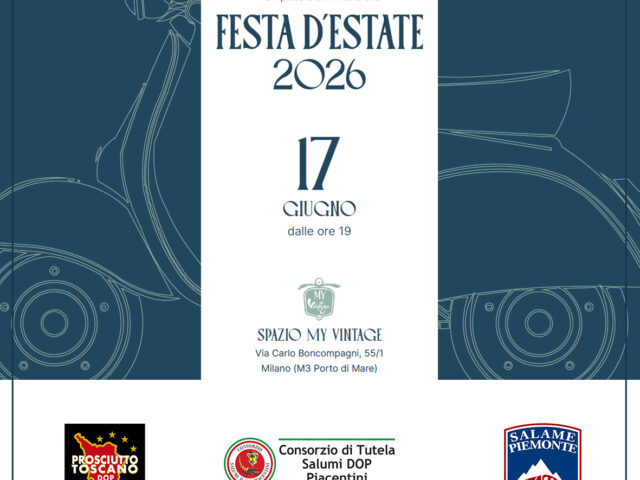GRANDE SUCCESSO PER L’ECCELLENZA DEI SALUMI DOP E IGP ITALIANI  ALLA FESTA D’ESTATE DELL’ASSOCIAZIONE STAMPA ESTERA DI MILANO.